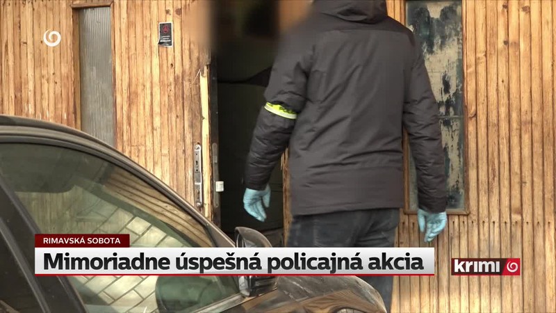 Mimoriadne úspešná policajná akcia