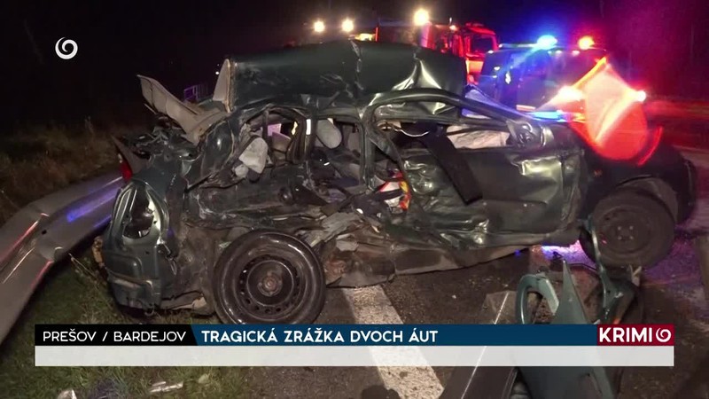 TRAGICKÁ ZRÁŽKA DVOCH ÁUT