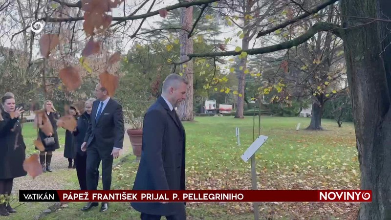 PÁPEŽ FRANTIŠEK PRIJAL P. PELLEGRINIHO
