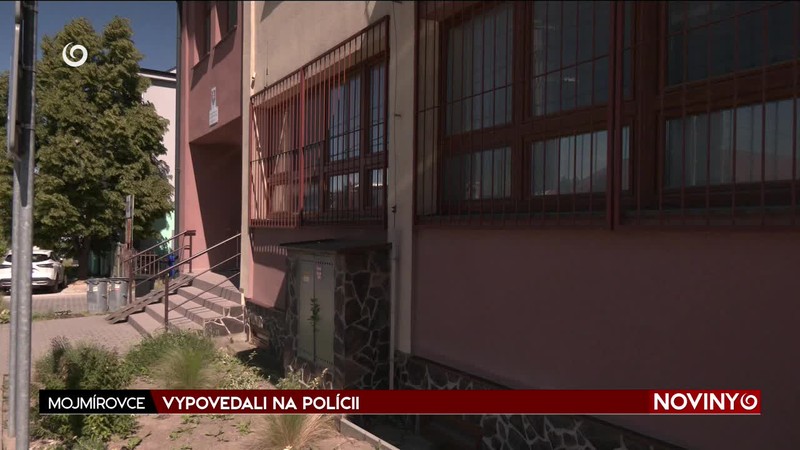 VYPOVEDALI NA POLÍCII