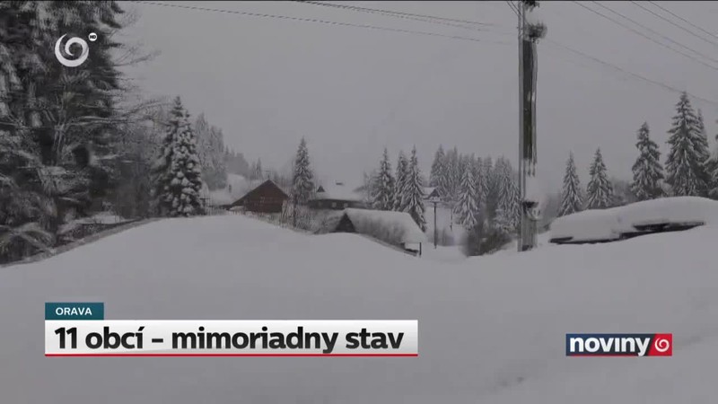 11 obcí - mimoriadny stav