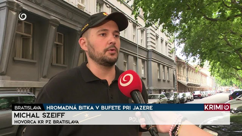 HROMADNÁ BITKA V BUFETE PRI JAZERE