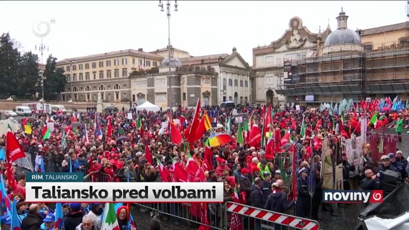Taliansko pred voľbami