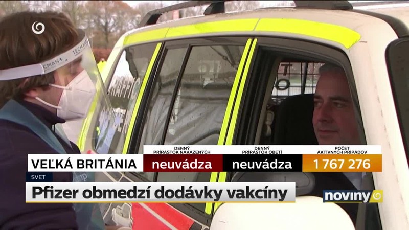 Pfizer obmedzí dodávky vakcíny