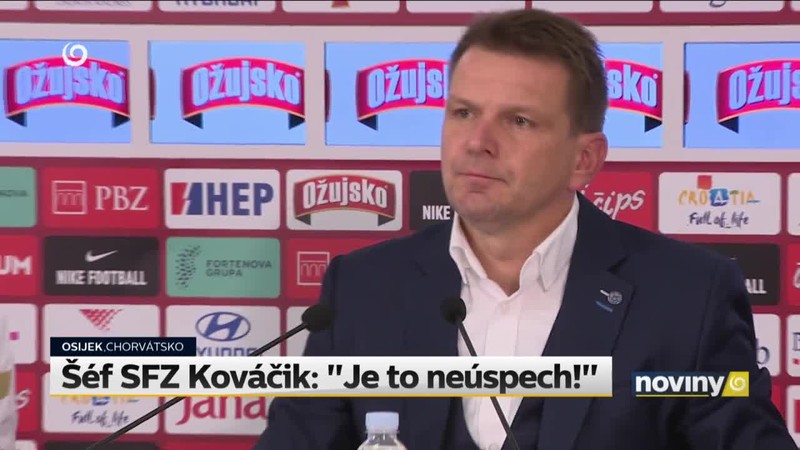 Šéf SFZ Kováčik: "Je to neúspech!"