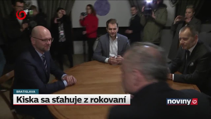 Kiska sa sťahuje z rokovaní