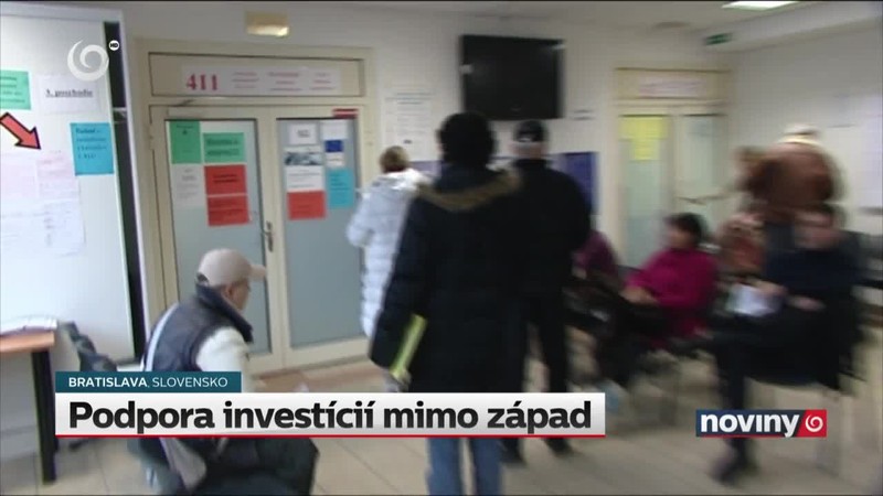 Podpora investícií mimo západ