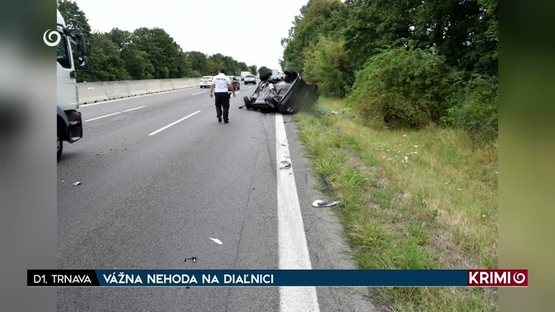 VÁŽNA NEHODA NA DIAĽNICI