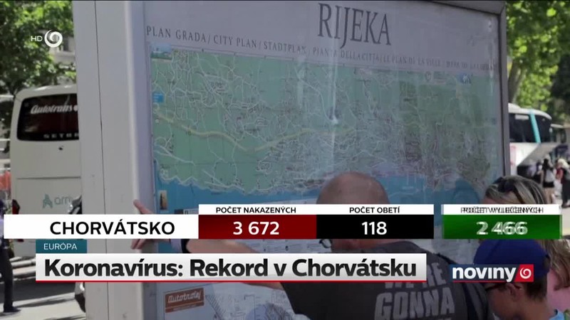 Koronavírus: Rekord v Chorvátsku