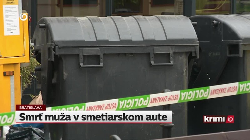 Smrť muža v smetiarskom aute