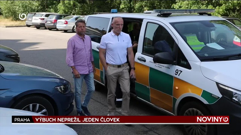 VÝBUCH NEPREŽIL JEDEN ČLOVEK