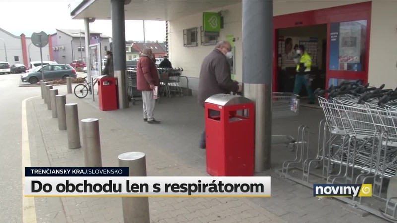 Do obchodu len s respirátorom