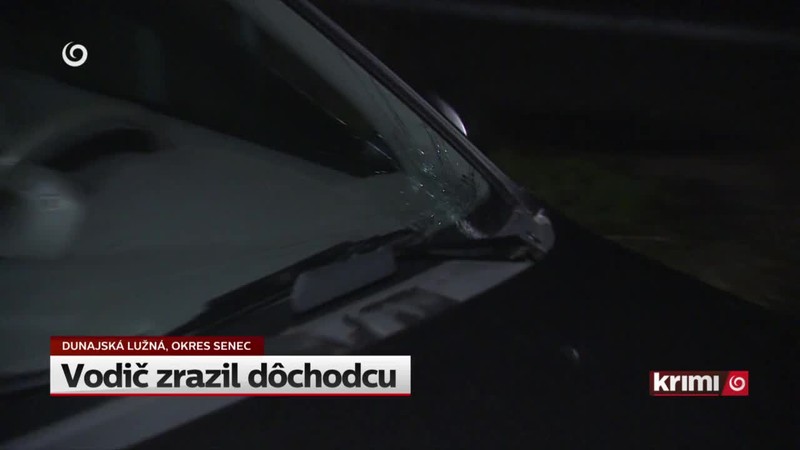 Vodič zrazil dôchodcu