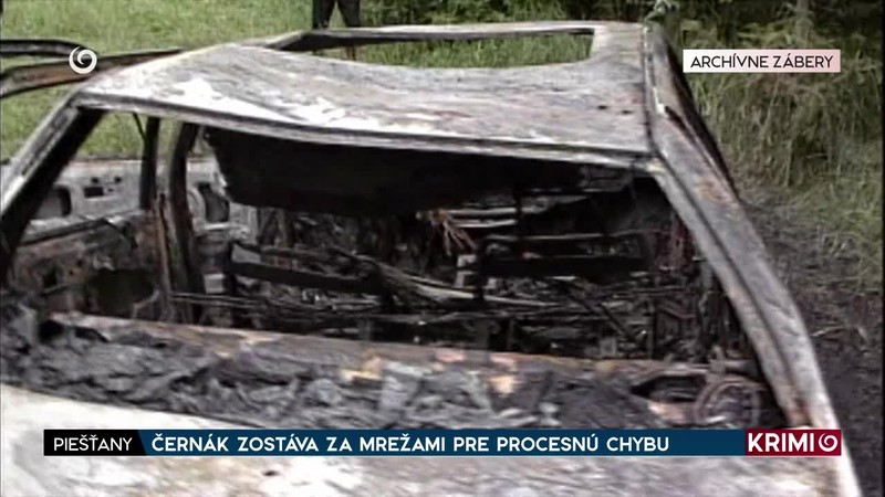 ČERNÁK ZOSTÁVA ZA MREŽAMI PRE PROCESNÚ CHYBU
