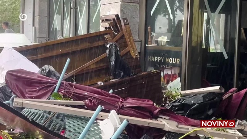 TAJFÚN SPÔSOBIL ŠKODY