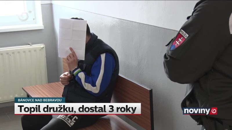 Topil družku, dostal 3 roky