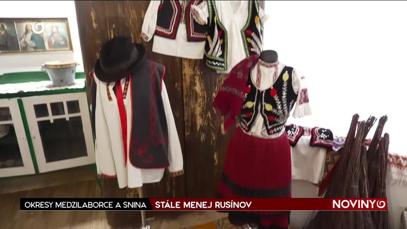 STÁLE MENEJ RUSÍNOV