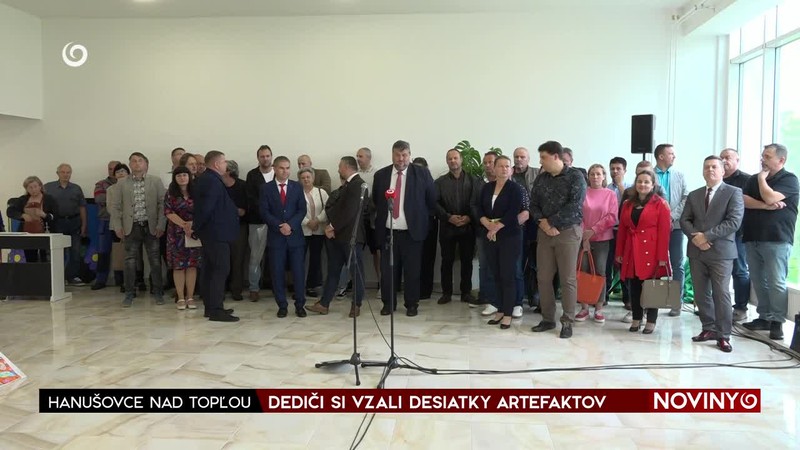 DEDIČI SI VZALI DESIATKY ARTEFAKTOV