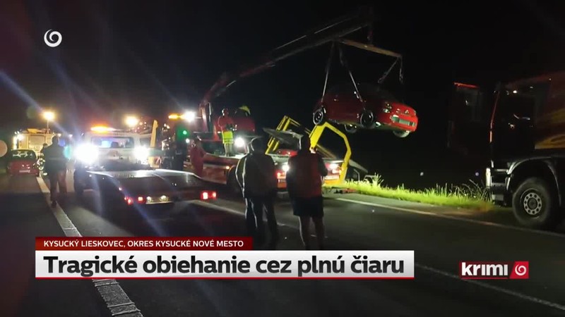Tragické obiehanie cez plnú čiaru
