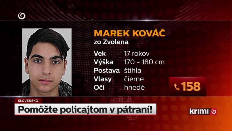 Pomôžte policajtom v pátraní!