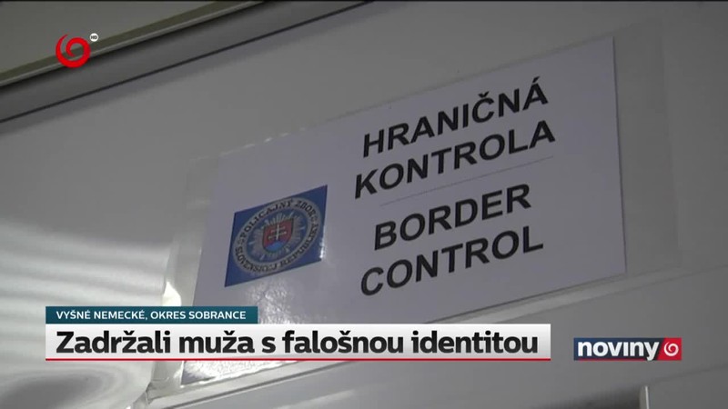 Zadržali muža s falošnou identitou