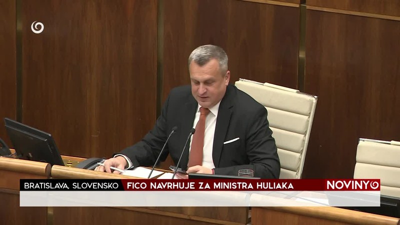 FICO NAVRHUJE ZA MINISTRA HULIAKA
