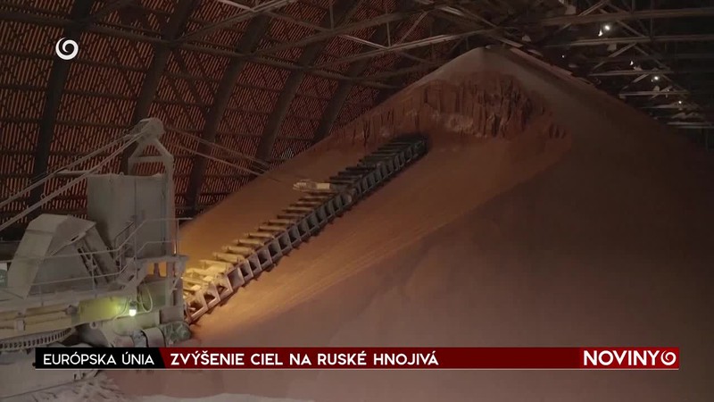 ZVÝŠENIE CIEL NA RUSKÉ HNOJIVÁ