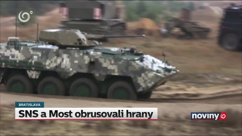 SNS a Most obrusovali hrany