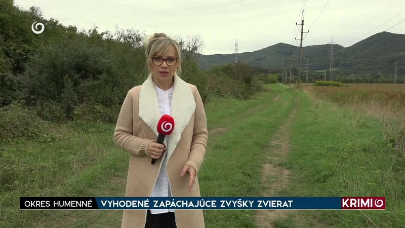 VYHODENÉ ZAPÁCHAJÚCE ZVYŠKY ZVIERAT