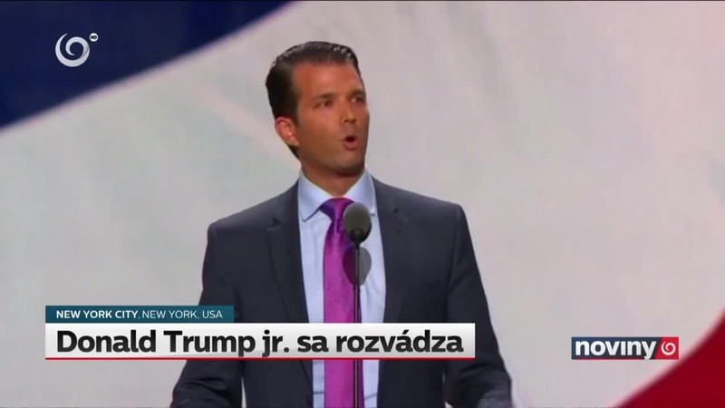 Donald Trump jr. sa rozvádza