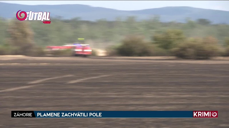 PLAMENE ZACHVÁTILI POLE