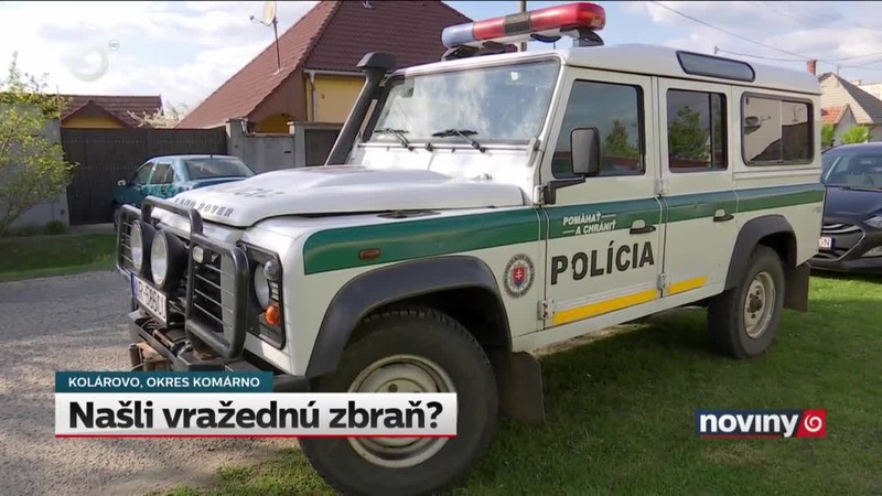 Našli vražednú zbraň?