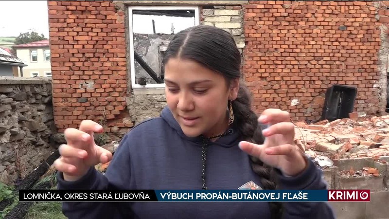 VÝBUCH PROPÁN-BUTÁNOVEJ FĽAŠE