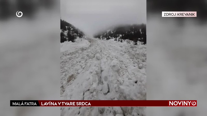 LAVÍNA V TVARE SRDCA