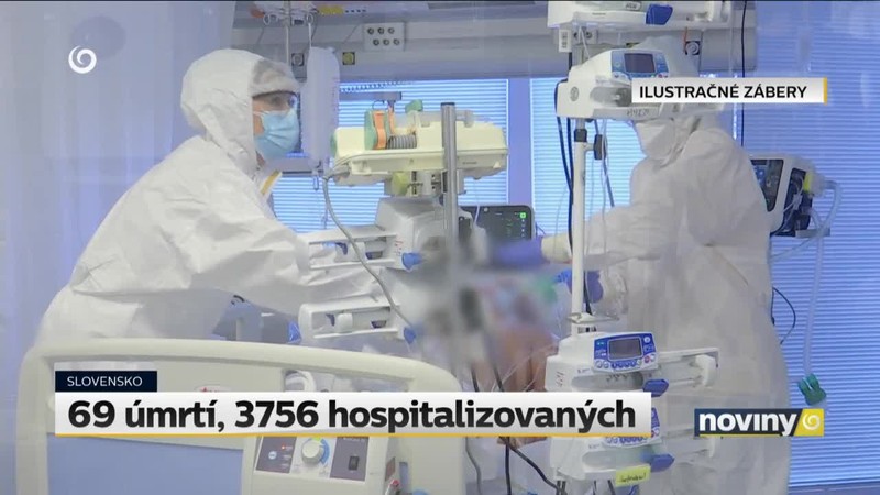 69 úmrtí, 3756 hospitalizovaných