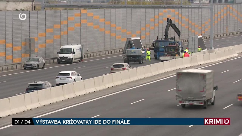 VÝSTAVBA KRIŽOVATKY IDE DO FINÁLE