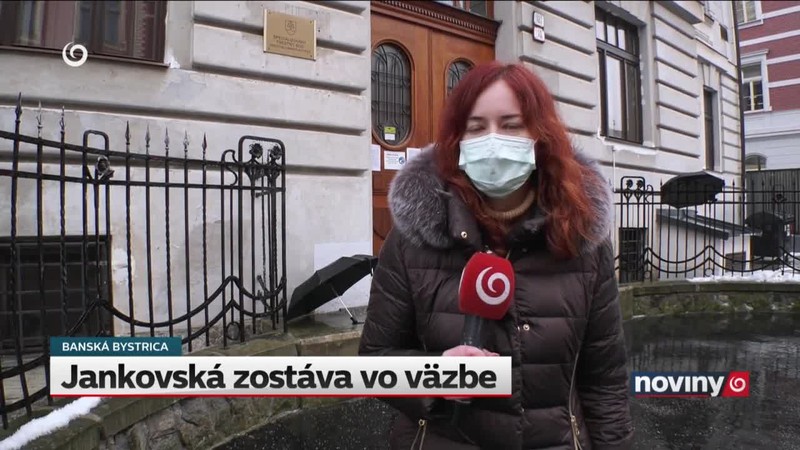 Jankovská zostáva vo väzbe