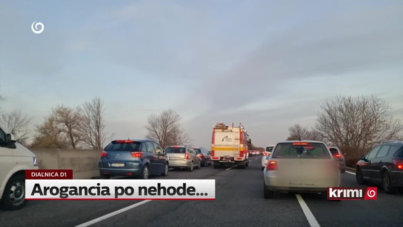 Arogancia po nehode...