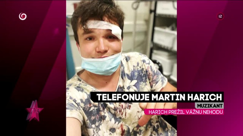 HARICH PREŽIL VÁŽNU NEHODU