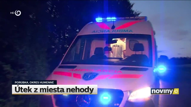 Útek z miesta nehody