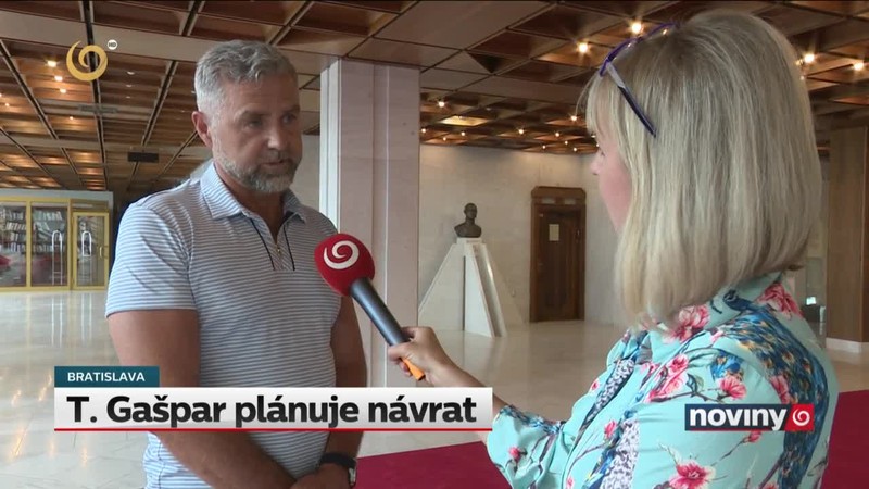 T. Gašpar plánuje návrat