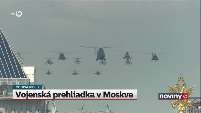 Vojenská prehliadka v Moskve