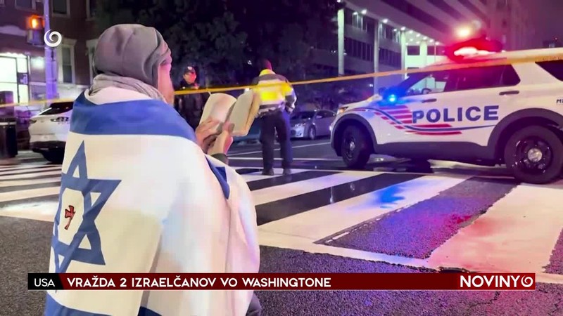 VRAŽDA 2 IZRAELČANOV VO WASHINGTONE
