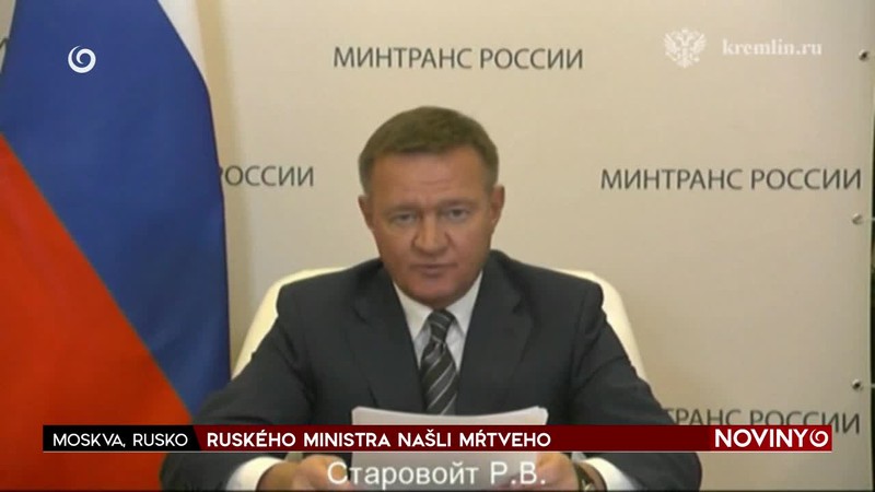 RUSKÉHO MINISTRA NAŠLI MŔTVEHO