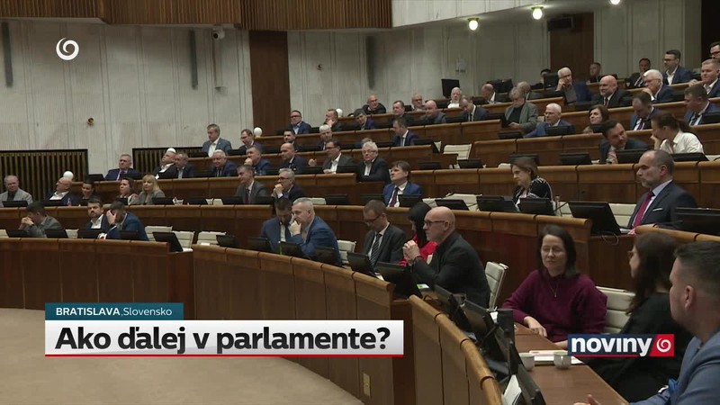 Ako ďalej v parlamente?