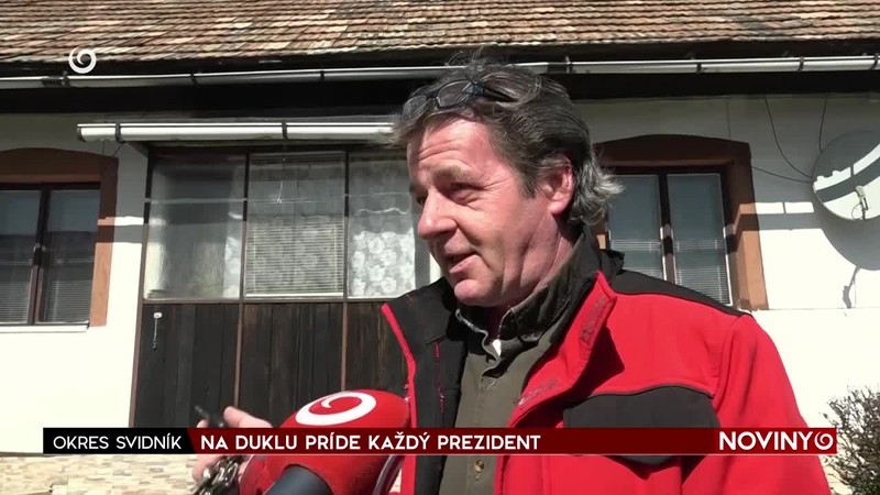 NA DUKLU PRÍDE KAŽDÝ PREZIDENT