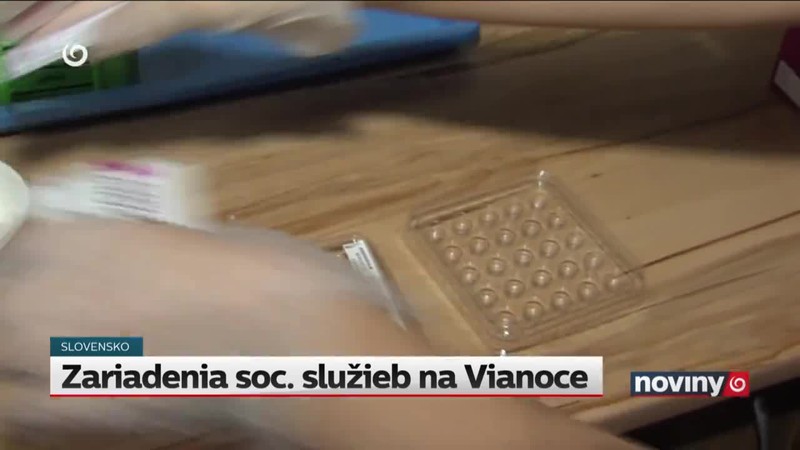 Zariadenia soc. služieb na Vianoce