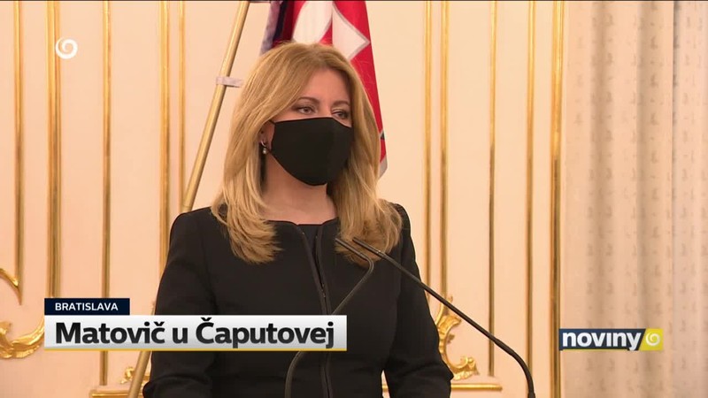 Matovič u Čaputovej