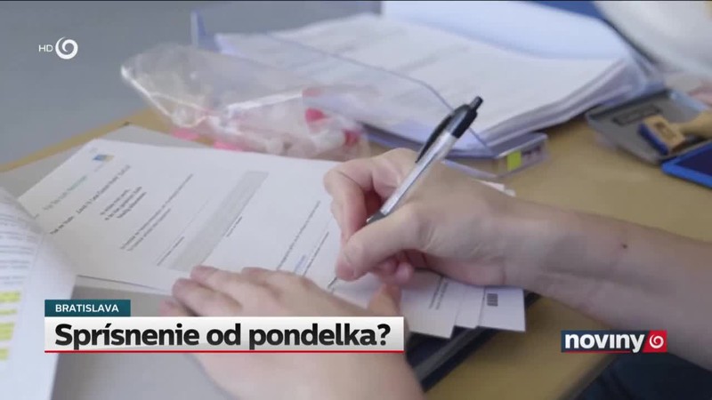 Sprísnenie od pondelka?