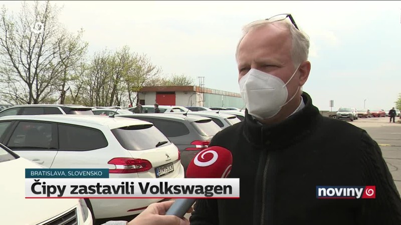 Čipy zastavili Volkswagen